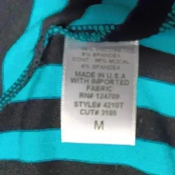 IC Collection Stripped Tunic With Circle trim. Ladies size  M - Picture 4 of 7